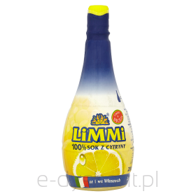 Limmi Naturalny Sok Z Cytryn Sycylijskich 200Ml