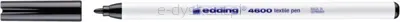 Edding Pisak Tekstylny E-46001Mm, Czarny 