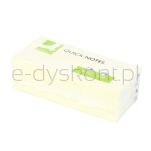 Q-Connect Bloczek Samoprzylepny 38X51Mm, 3X100 Kart., Jasnożółty - 4