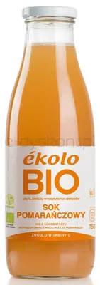 Sok Z Pomarańczy Bio 750 Ml