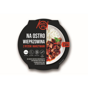 Meal Box Wieprzowina Na Ostro Z Ryżem I Warzywami 360G