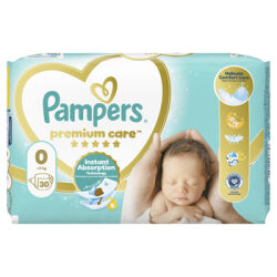 Pampers Premium Care rozmiar 0, 30 pieluszki, &lt,3kg
