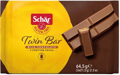Schar Twin Bar-Wafelki W Czek. Bezgl. 3X21.5 G