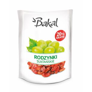 Słoneczna Kraina Rodzynki Sułtanki 150 G 