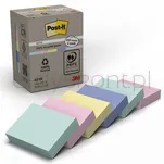 Ekologiczne Karteczki Samoprzylepne Post-It, Nature, Pastelowe, 38X51Mm, 6X100 Kart.  - 2