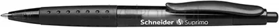 Schneider Długopis Automatyczny Suprimo, M, Czarny 