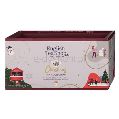 Zestaw Christmas Tea White 6 piramidek w 6 różnych smakach BIO 12 g BN