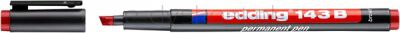Edding Foliopis Permanentny E-143 B  1-3Mm, Czerwony 