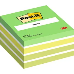 Post-It Kostka samoprzylepna (2028-G), 76x76mm, 1x450 kart., zielona