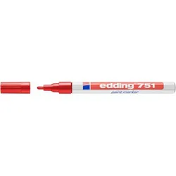 Edding Marker olejowy e-751 1-2mm, czerwony