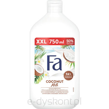 Fa Żel Pod Prysznic 750 Ml Coconut Milk