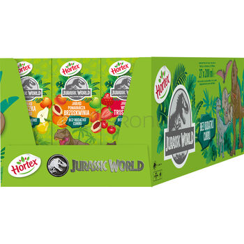Hortex Napój Wieloowocowy Mix Smaków. Napój Jabłko, Wiśnia, Truskawka, Napój Jabłko, Gruszka, Mango, Napój Jabłko, Pomarańcza, Brzoskwinia Karton 200Ml