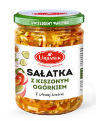 Urbanek Sałatka Z KiSzamponym Ogórkiem 510G 