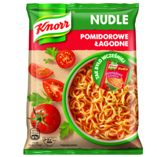 Knorr Nudle Pomidorowe Łagodna 65 g