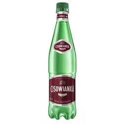 Naturalna woda mineralna CISOWIANKA silnie gazowana, PET 700ml <br>(Paleta 1020 szt.)