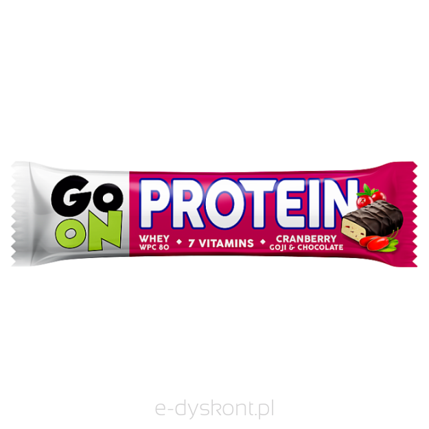 Sante Go On Protein Baton Z Żurawiną I Jagodami Goji W Czekoladzie Deserowej 50 G 