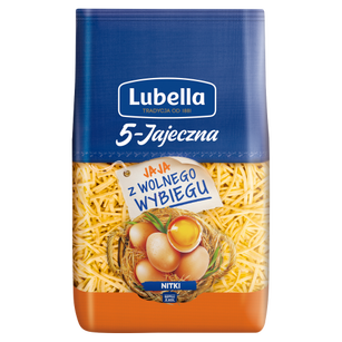 Lubella Makaron Jajeczna 5 Jaj Nitki 400 G