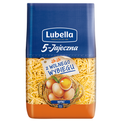 Lubella Makaron Jajeczna 5 Jaj Nitki 400 G
