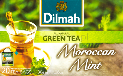 Dilmah Herbata Green Tea Mint 20X1,5 G