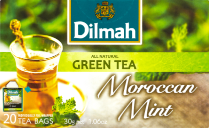 Dilmah Herbata Zielona Cejlońska Moroccan Mint Zielona 20 Kopert