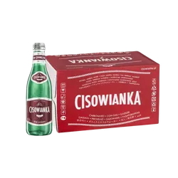 Woda Cisowianka Silnie Gazowana Szkło 300Ml <br>Paleta 1440 szt.