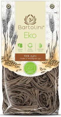 Bartolini Makaron Żytni Gniazda Tagliatelle Bio 250G