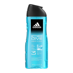 adidas Ice Dive żel pod prysznic 3 w 1 dla mężczyzn, 400 ml