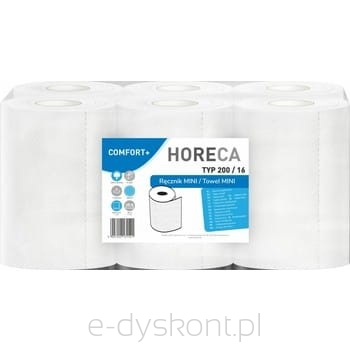 Horeca Comfort+ Ręcznik Papierowy Mini Typ 200/16 40M 6 Rolek 2-Warstwowy