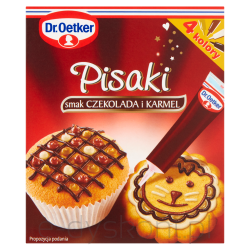 Dr.Oetker Pisaki Smak Czekolada I Karmel 76 G (4 Tubki)