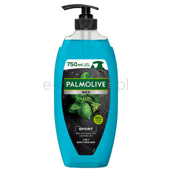 Palmolive Żel Pod Prysznic Men Sport Regenerujacy Dla Mężczyzn 3W1 750 Ml