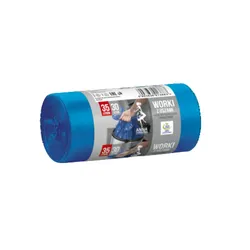 Anna Zaradna Worki na Śmieci z uszami ldpe 35L 30szt. niebieskie