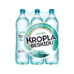 Kropla Beskidu musująca 1.5 l pet (w tym +0,50 zł/szt. zwrotnej kaucji)