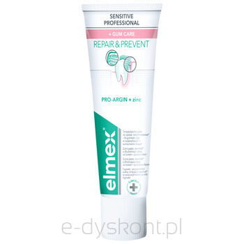 elmex Pasta do zębów Sensitive Professional Repair;Prevent + ochrona dziąseł 75 ml