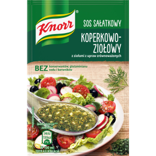 Knorr Sos Sałatkowy Koperkowo-Ziołowy 9 G