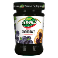 Łowicz Dżem Jagodowy Niskosłodzony 280 G