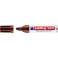Edding Marker permanentny e-500 2-7 mm, brązowy [BIURO]