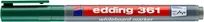 Edding Marker Do Tablic E-361 1Mm, Zielony  - 2