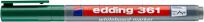 Edding Marker Do Tablic E-361 1Mm, Zielony  - 2
