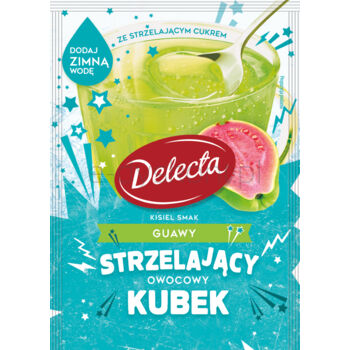 Delecta OK Kisiel na zimno z cukrem strzelającym guawa 34g