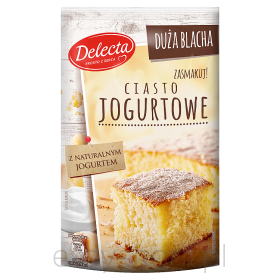 Delecta Duża Blacha Ciasto Jogurtowe 640G 