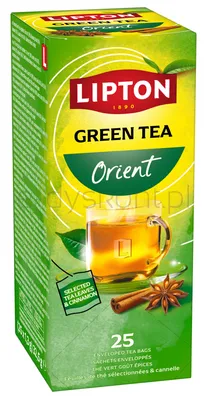 Herbata LIPTON Feel Good Selection, Balance, zielona, orientalna, 25 kopert