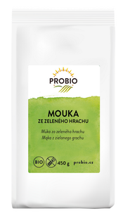 Mąka Z Zielonego Groszku Bezglutenowa Bio 450 G - Probio [BIO]