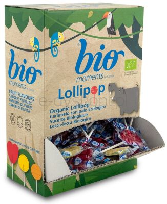 Caramelos Lizaki Owocowe Serduszka Bio Bezgl. 100 X 8,3 G