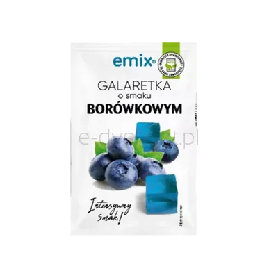 Galaretka borówka emix 75g