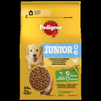 Pedigree Junior sucha karma z drobiem i warzywami 2,6 kg