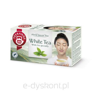 Teekanne Herbata Biała White Tea 20 Torebek Z 1,25G Rfa