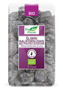 Śliwki Kalifornijskie Suszone Bezglutenowe Bio 1 Kg - Bio Planet [BIO]