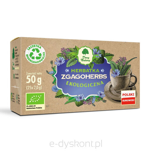 Herbatka Zgagoherbs Bio (25 X 2 G) 50 G - Dary Natury [BIO]