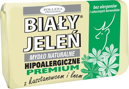 Biały Jeleń Mydło Naturalne Z Ekstraktem Z Kasztanowca 100G