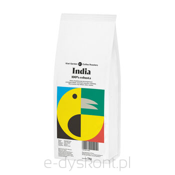 Kiwi Garden India 1Kg Kawa Ziarnista 100% Robusta